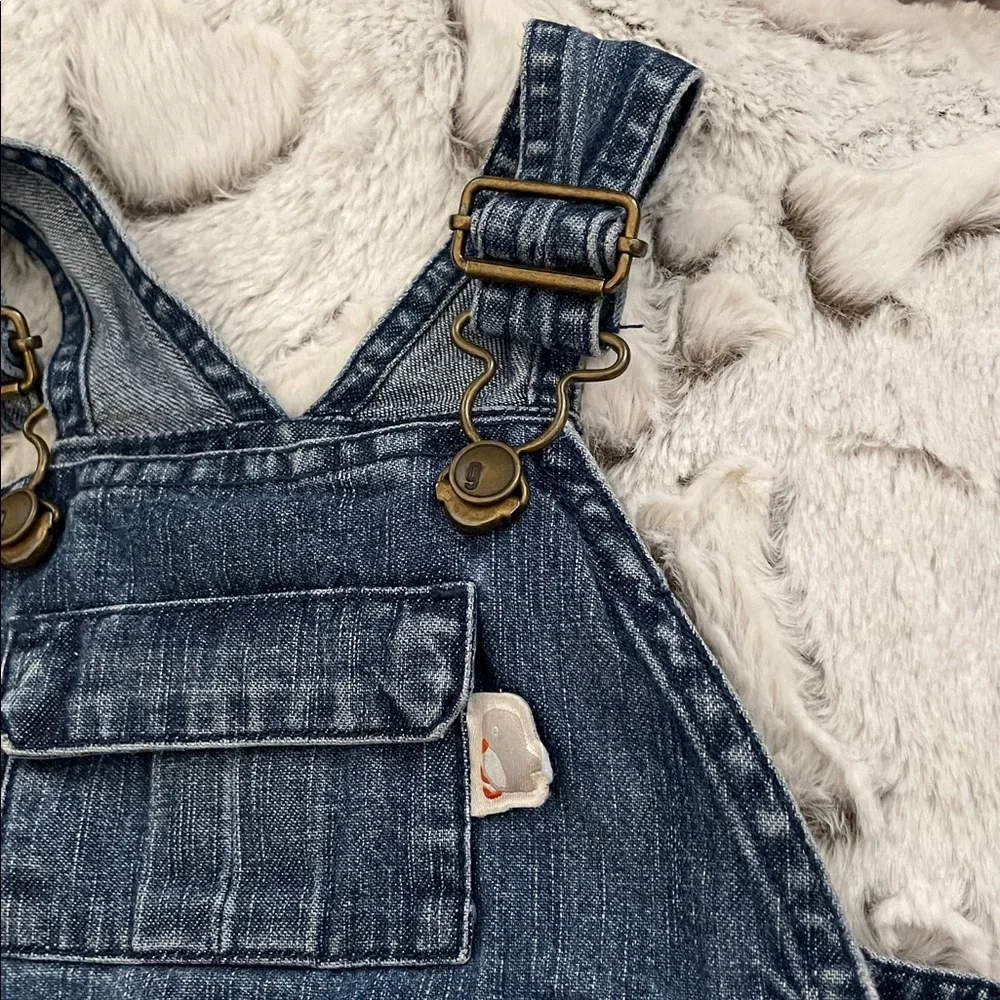 Baby Gymboree Blue Denim Classic Overalls size 24 months Barely Worn Adjustable